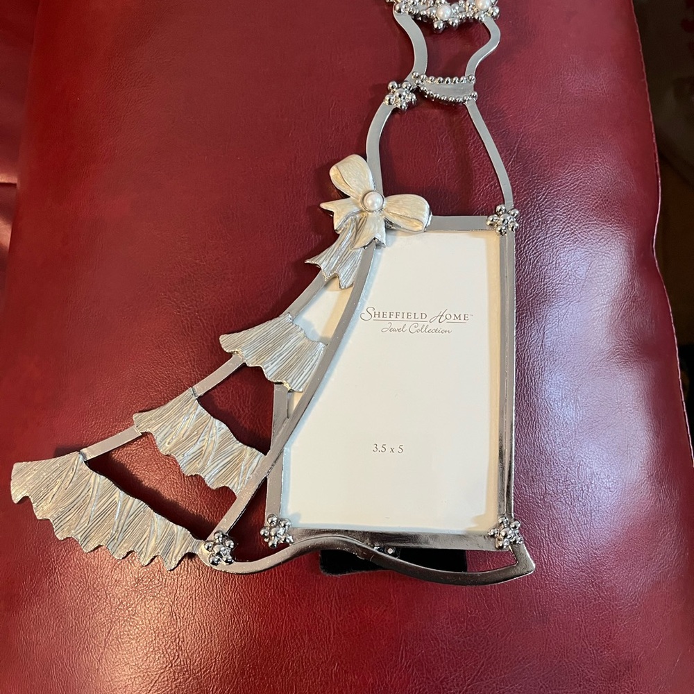 Sheffield Home Silver Ornate Photo Frame